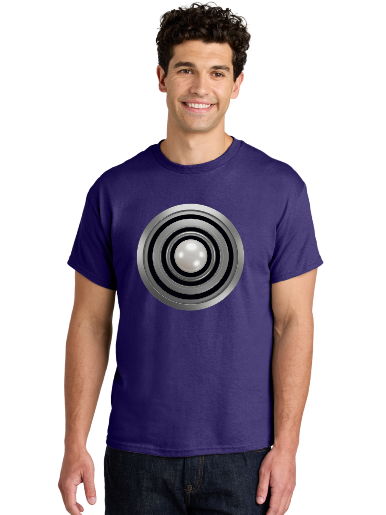 Silver-Ball-Bearing Men'S Graphic Tee, 100% Cotton, Comfortable Casual Summer Wear, Machine Washable, Vintage Camera, Old Camera, Antique Camera, Black Camera, Classic Photography, Photography Equipment, Nostalgic Device, Film Camera, Bah107