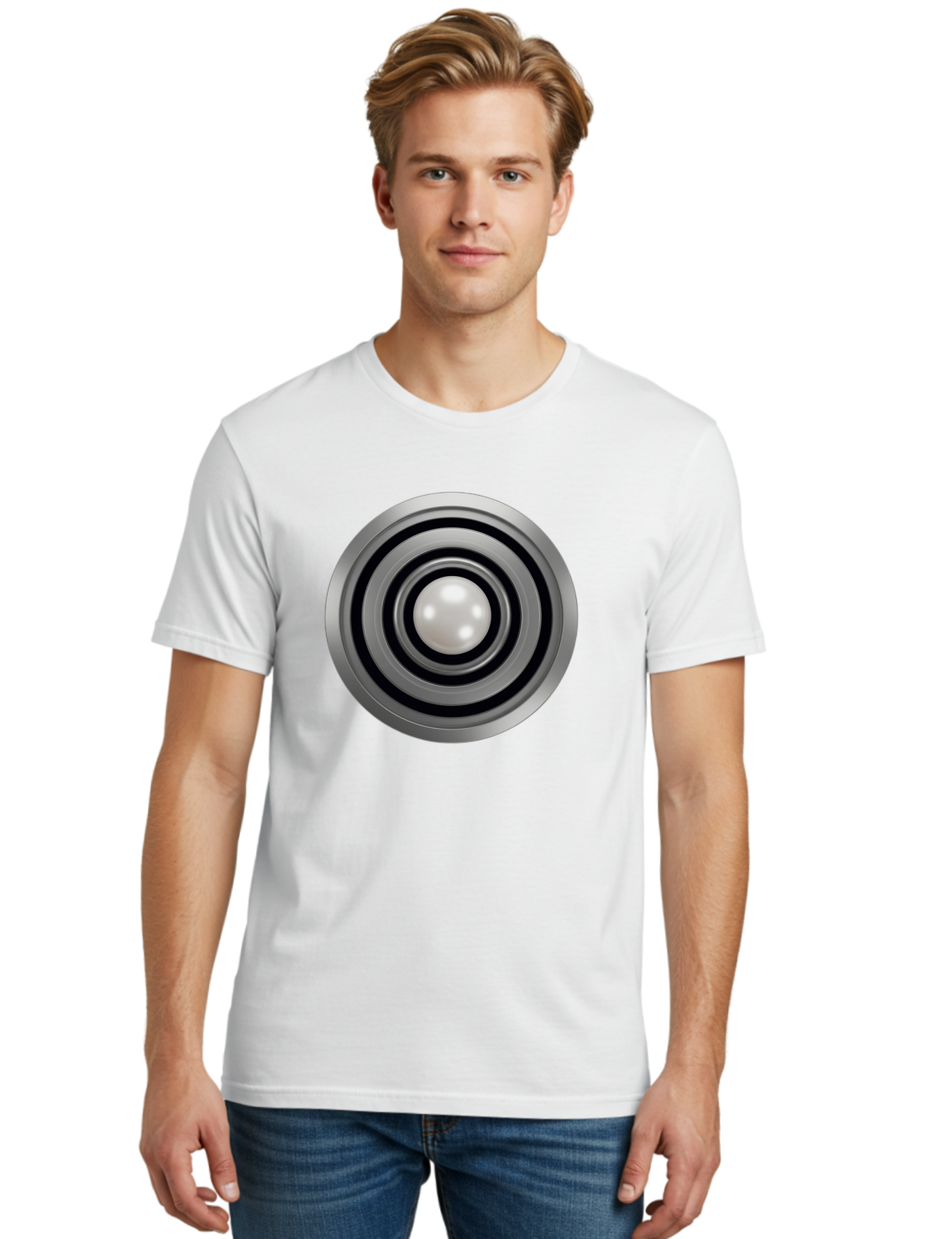 Silver-Ball-Bearing Men'S Graphic Tee, 100% Cotton, Comfortable Casual Summer Wear, Machine Washable, Vintage Camera, Old Camera, Antique Camera, Black Camera, Classic Photography, Photography Equipment, Nostalgic Device, Film Camera, Bah107