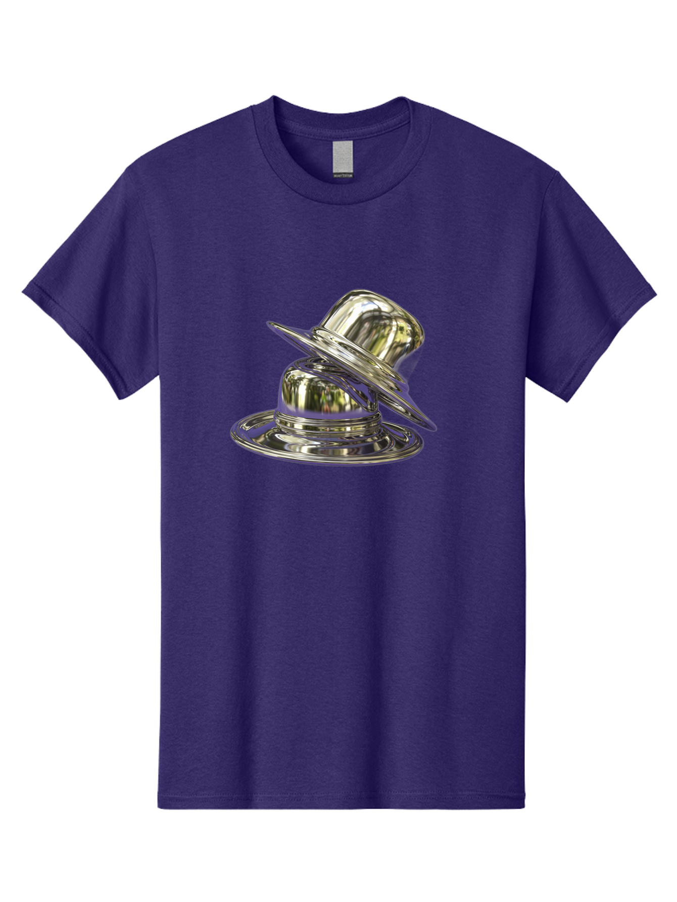 Silver-Plate-Hat Men'S Graphic Tee, 100% Cotton, Comfortable Casual Summer Wear, Machine Washable, Vintage Camera, Old Camera, Antique Camera, Black Camera, Classic Photography, Photography Equipment, Nostalgic Device, Film Camera, Camera Art Bah115
