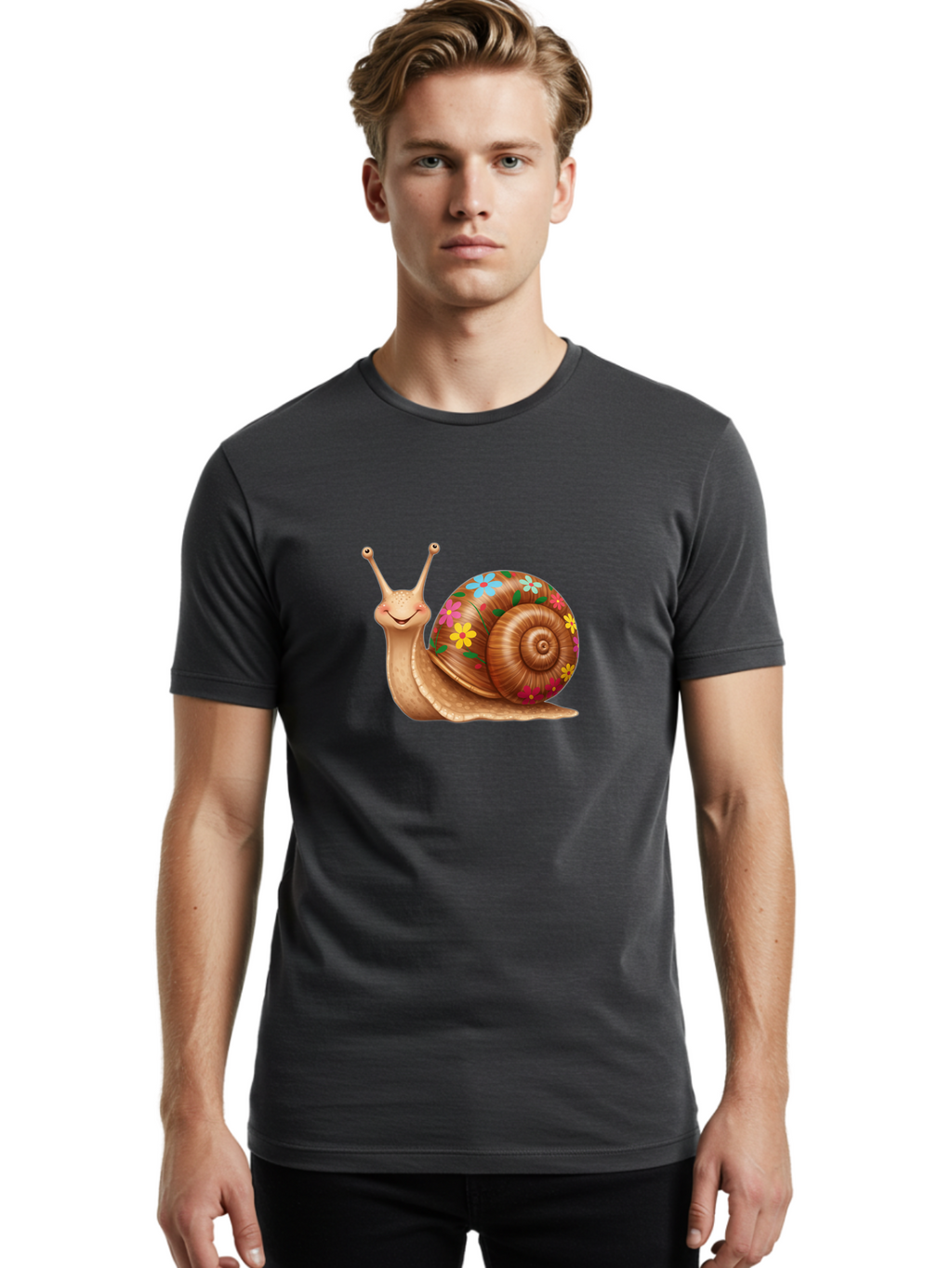 Smiling-Snail Men'S Graphic Tee, 100% Cotton, Comfortable Casual Summer Wear, Machine Washable, Vintage Camera, Old Camera, Antique Camera, Black Camera, Classic Photography, Photography Equipment, Nostalgic Device, Film Camera, Camera Art Bah127