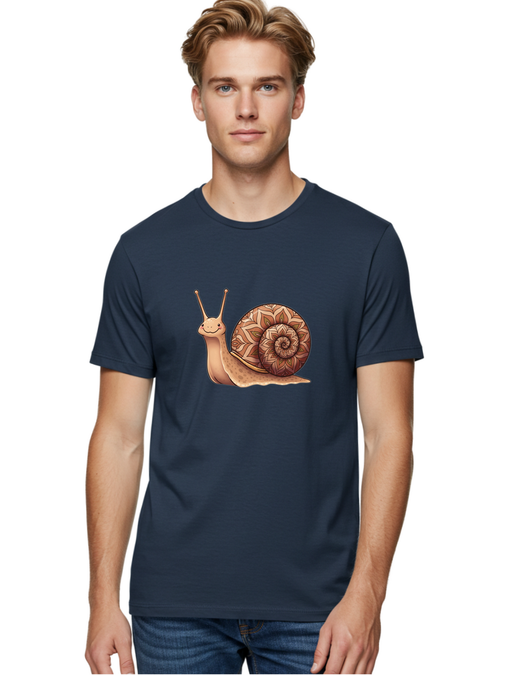 Snail-1 Men'S Graphic Tee, 100% Cotton, Comfortable Casual Summer Wear, Machine Washable, Vintage Camera, Old Camera, Antique Camera, Black Camera, Classic Photography, Photography Equipment, Nostalgic Device, Film Camera, Camera Art Bah131