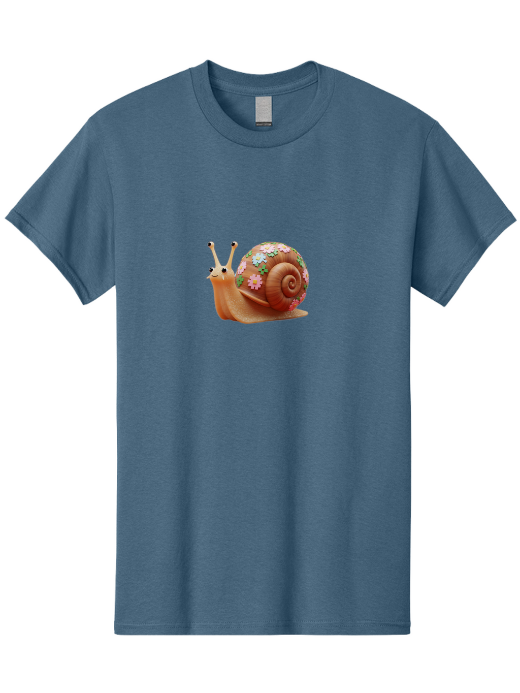 Snail-With-Flowers Men'S Graphic Tee, 100% Cotton, Comfortable Casual Summer Wear, Machine Washable, Vintage Camera, Old Camera, Antique Camera, Black Camera, Classic Photography, Photography Equipment, Nostalgic Device, Film Camera, Bah146