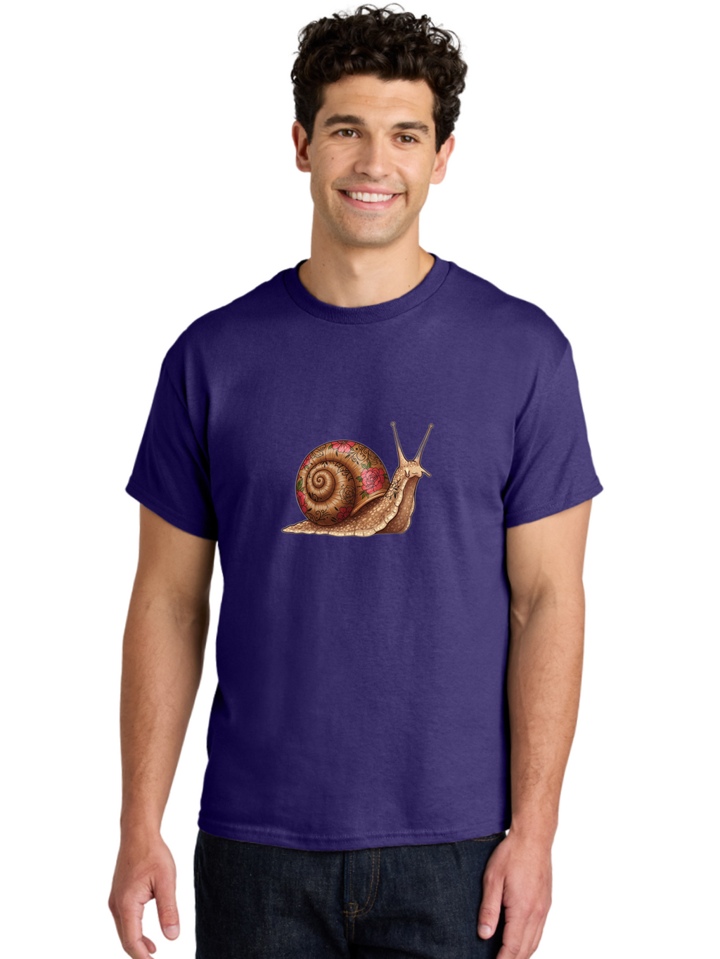 Snail Men'S Graphic Tee, 100% Cotton, Comfortable Casual Summer Wear, Machine Washable, Vintage Camera, Old Camera, Antique Camera, Black Camera, Classic Photography, Photography Equipment, Nostalgic Device, Film Camera, Camera Art Bah150