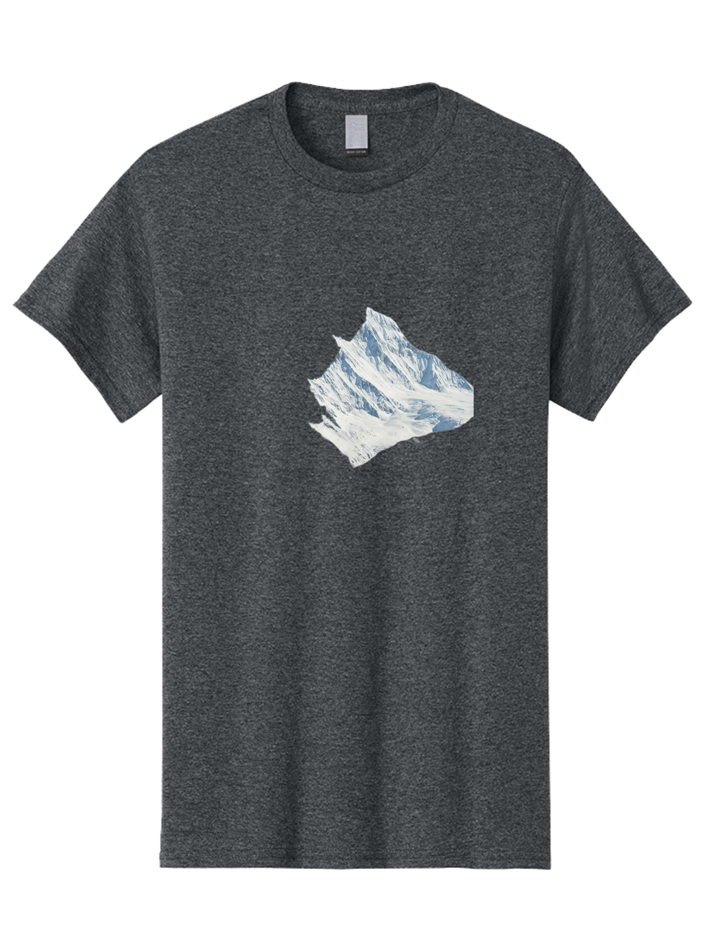 Snowy-Mountain-Peak Men'S Graphic Tee, 100% Cotton, Comfortable Casual Summer Wear, Machine Washable, Vintage Camera, Old Camera, Antique Camera, Black Camera, Classic Photography, Photography Equipment, Nostalgic Device, Film Camera, Bah153