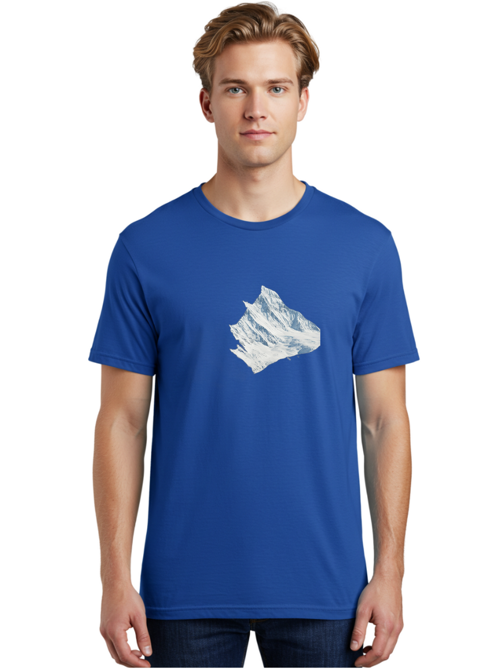 Snowy-Mountain-Peak Men'S Graphic Tee, 100% Cotton, Comfortable Casual Summer Wear, Machine Washable, Vintage Camera, Old Camera, Antique Camera, Black Camera, Classic Photography, Photography Equipment, Nostalgic Device, Film Camera, Bah153