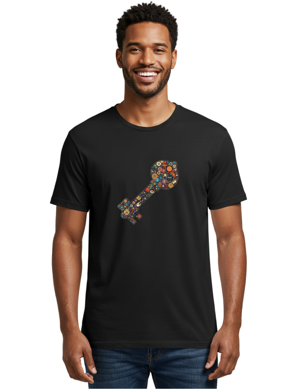 Social-Media-Key Men'S Graphic Tee, 100% Cotton, Comfortable Casual Summer Wear, Machine Washable, Vintage Camera, Old Camera, Antique Camera, Black Camera, Classic Photography, Photography Equipment, Nostalgic Device, Film Camera, Camera Art Bah159