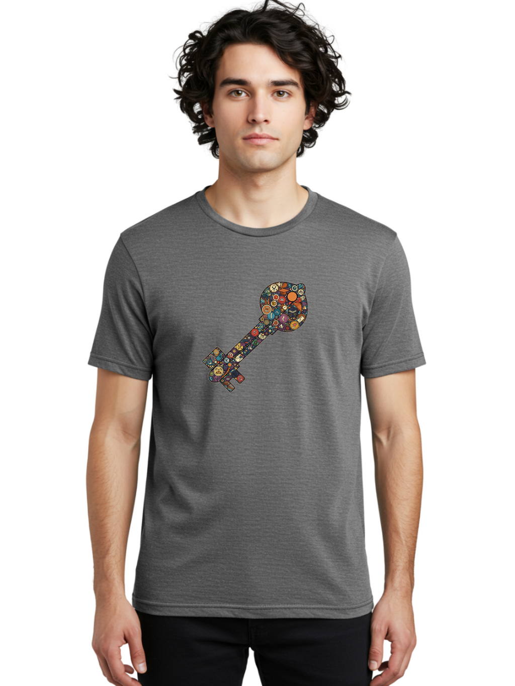 Social-Media-Key Men'S Graphic Tee, 100% Cotton, Comfortable Casual Summer Wear, Machine Washable, Vintage Camera, Old Camera, Antique Camera, Black Camera, Classic Photography, Photography Equipment, Nostalgic Device, Film Camera, Camera Art Bah159