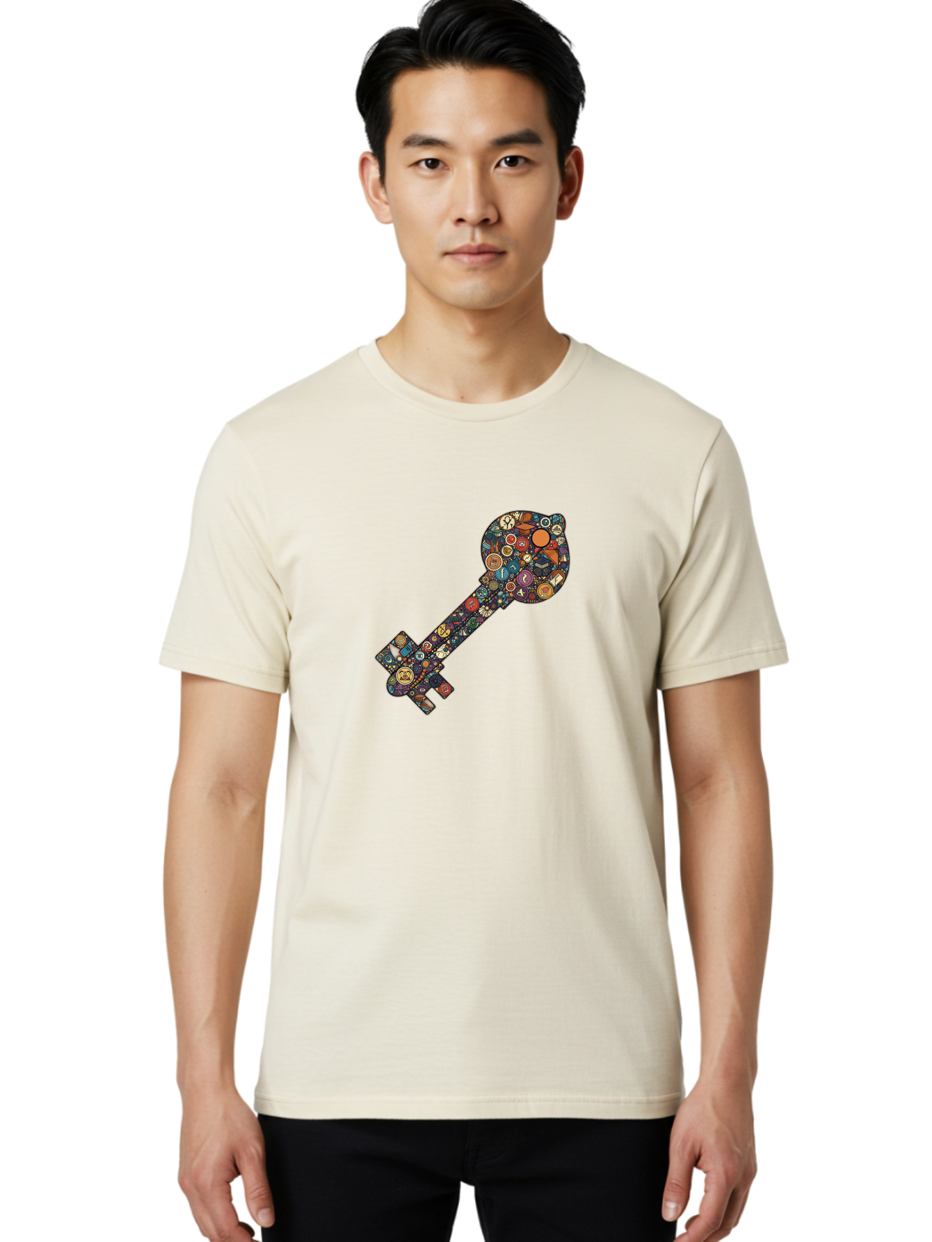 Social-Media-Key Men'S Graphic Tee, 100% Cotton, Comfortable Casual Summer Wear, Machine Washable, Vintage Camera, Old Camera, Antique Camera, Black Camera, Classic Photography, Photography Equipment, Nostalgic Device, Film Camera, Camera Art Bah159