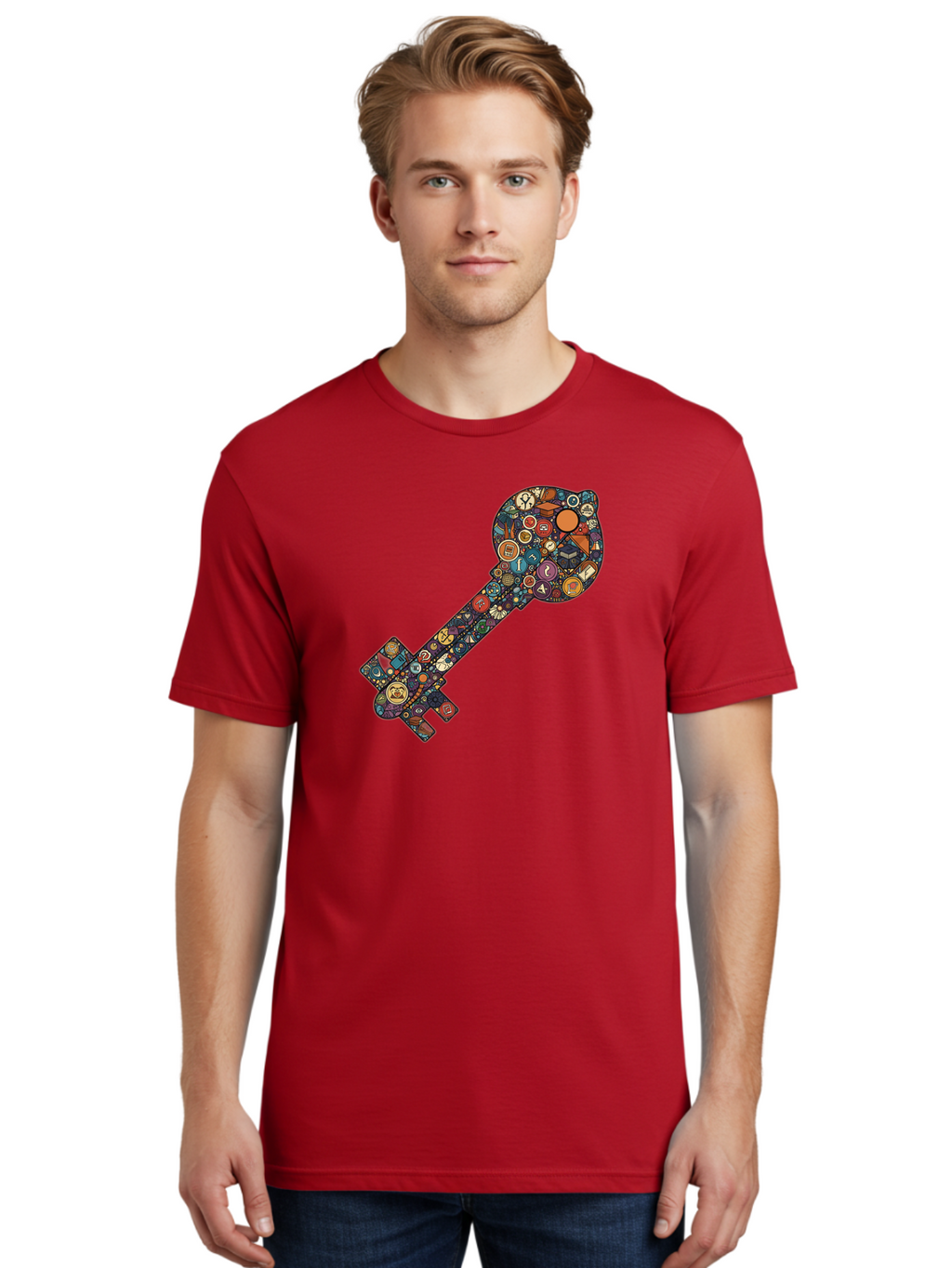 Social-Media-Key Men'S Graphic Tee, 100% Cotton, Comfortable Casual Summer Wear, Machine Washable, Vintage Camera, Old Camera, Antique Camera, Black Camera, Classic Photography, Photography Equipment, Nostalgic Device, Film Camera, Camera Art Bah159