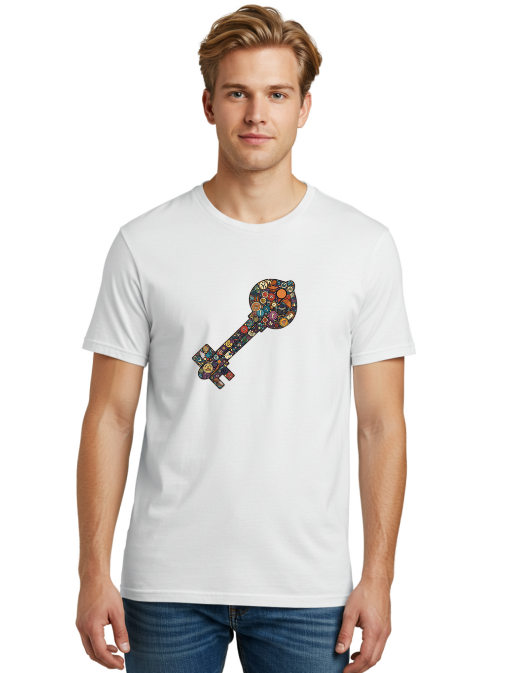 Social-Media-Key Men'S Graphic Tee, 100% Cotton, Comfortable Casual Summer Wear, Machine Washable, Vintage Camera, Old Camera, Antique Camera, Black Camera, Classic Photography, Photography Equipment, Nostalgic Device, Film Camera, Camera Art Bah159