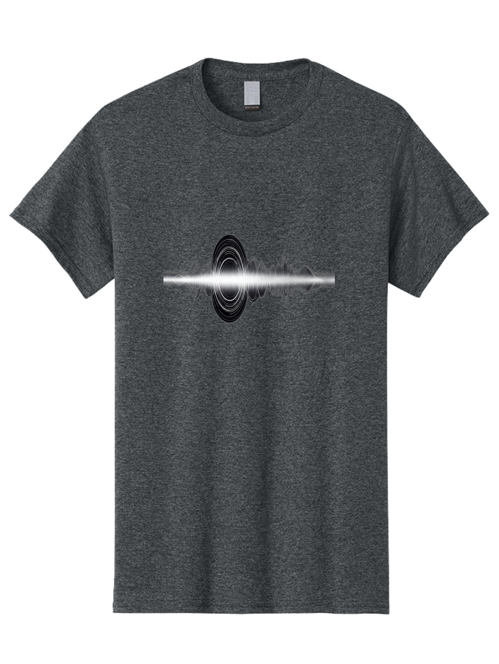Sound-Wave Men'S Graphic Tee, 100% Cotton, Comfortable Casual Summer Wear, Machine Washable, Vintage Camera, Old Camera, Antique Camera, Black Camera, Classic Photography, Photography Equipment, Nostalgic Device, Film Camera, Camera Art Bah164