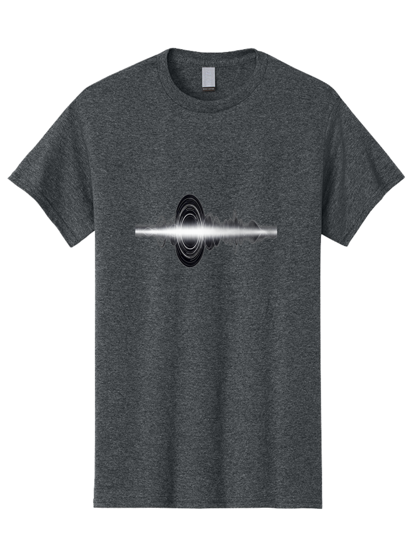 Sound-Wave Men'S Graphic Tee, 100% Cotton, Comfortable Casual Summer Wear, Machine Washable, Vintage Camera, Old Camera, Antique Camera, Black Camera, Classic Photography, Photography Equipment, Nostalgic Device, Film Camera, Camera Art Bah164