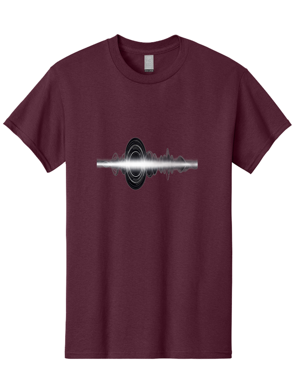 Sound-Wave Men'S Graphic Tee, 100% Cotton, Comfortable Casual Summer Wear, Machine Washable, Vintage Camera, Old Camera, Antique Camera, Black Camera, Classic Photography, Photography Equipment, Nostalgic Device, Film Camera, Camera Art Bah164