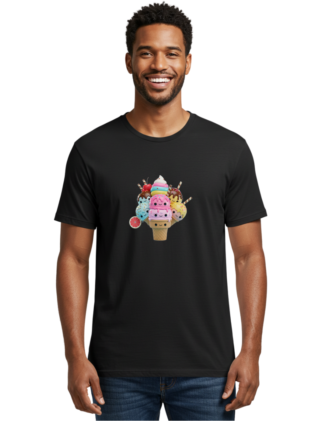Squishmallows-Ice-Cream Men'S Graphic Tee, 100% Cotton, Comfortable Casual Summer Wear, Machine Washable, Vintage Camera, Old Camera, Antique Camera, Black Camera, Classic Photography, Photography Equipment, Nostalgic Device, Film Camera, Bah168
