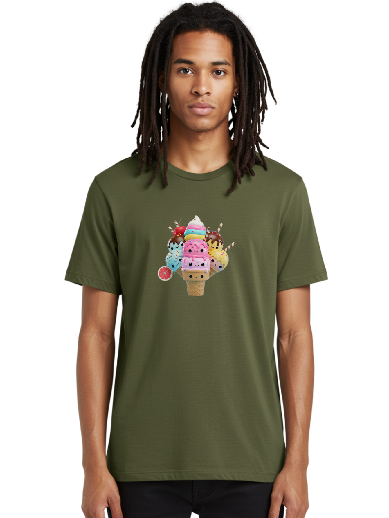 Squishmallows-Ice-Cream Men'S Graphic Tee, 100% Cotton, Comfortable Casual Summer Wear, Machine Washable, Vintage Camera, Old Camera, Antique Camera, Black Camera, Classic Photography, Photography Equipment, Nostalgic Device, Film Camera, Bah168