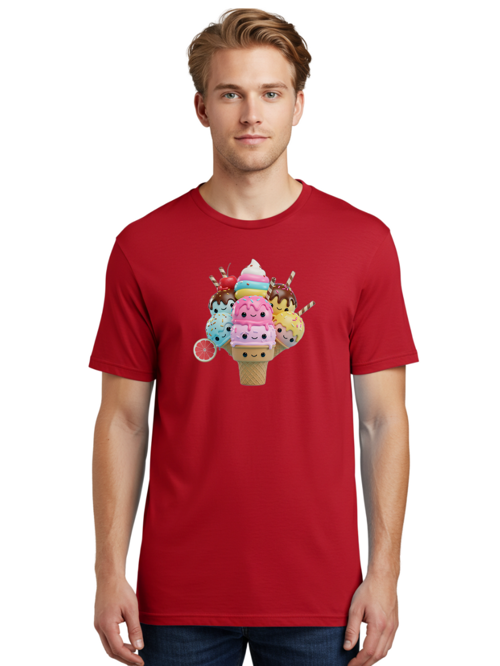 Squishmallows-Ice-Cream Men'S Graphic Tee, 100% Cotton, Comfortable Casual Summer Wear, Machine Washable, Vintage Camera, Old Camera, Antique Camera, Black Camera, Classic Photography, Photography Equipment, Nostalgic Device, Film Camera, Bah168