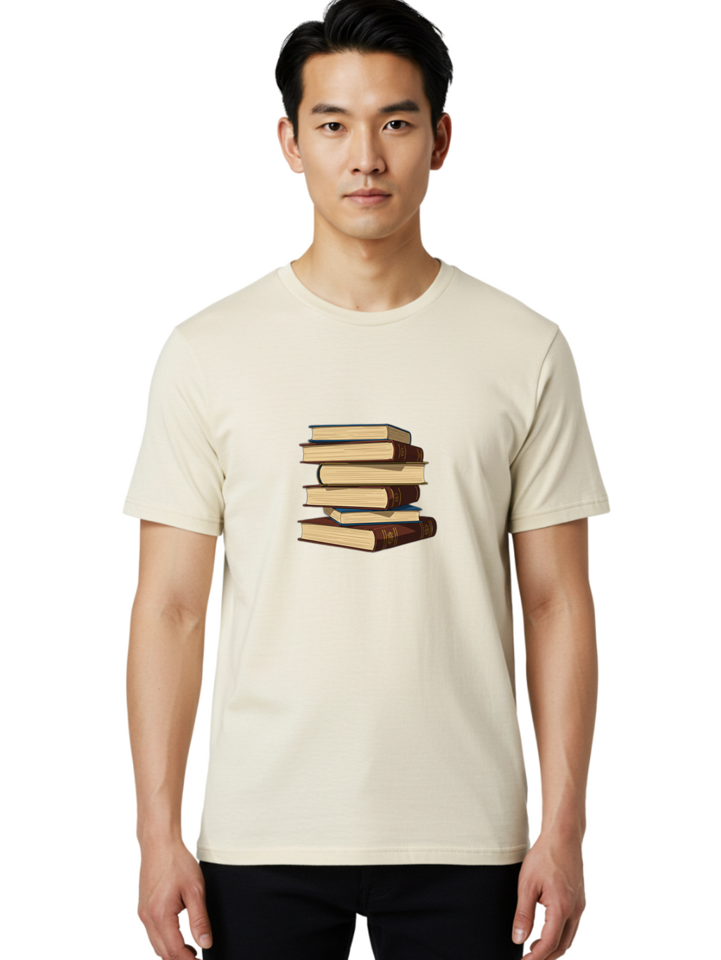 Stacked-Books Men'S Graphic Tee, 100% Cotton, Comfortable Casual Summer Wear, Machine Washable, Vintage Camera, Old Camera, Antique Camera, Black Camera, Classic Photography, Photography Equipment, Nostalgic Device, Film Camera, Camera Art Bah173