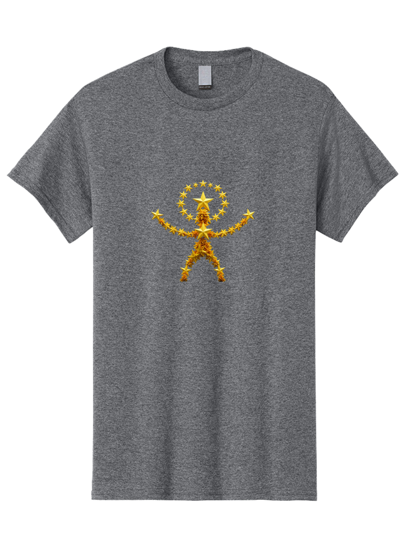 Star-Shaped-Man Men'S Graphic Tee, 100% Cotton, Comfortable Casual Summer Wear, Machine Washable, Vintage Camera, Old Camera, Antique Camera, Black Camera, Classic Photography, Photography Equipment, Nostalgic Device, Film Camera, Camera Art Bah177