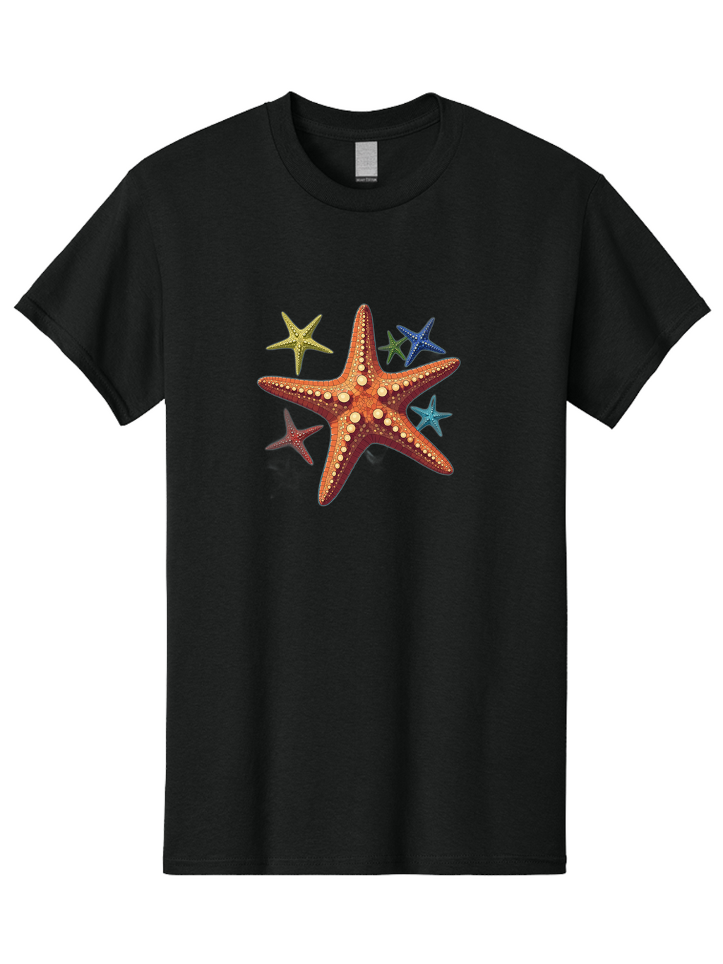 Starfish-Set Men'S Graphic Tee, 100% Cotton, Comfortable Casual Summer Wear, Machine Washable, Vintage Camera, Old Camera, Antique Camera, Black Camera, Classic Photography, Photography Equipment, Nostalgic Device, Film Camera, Camera Art Bah178