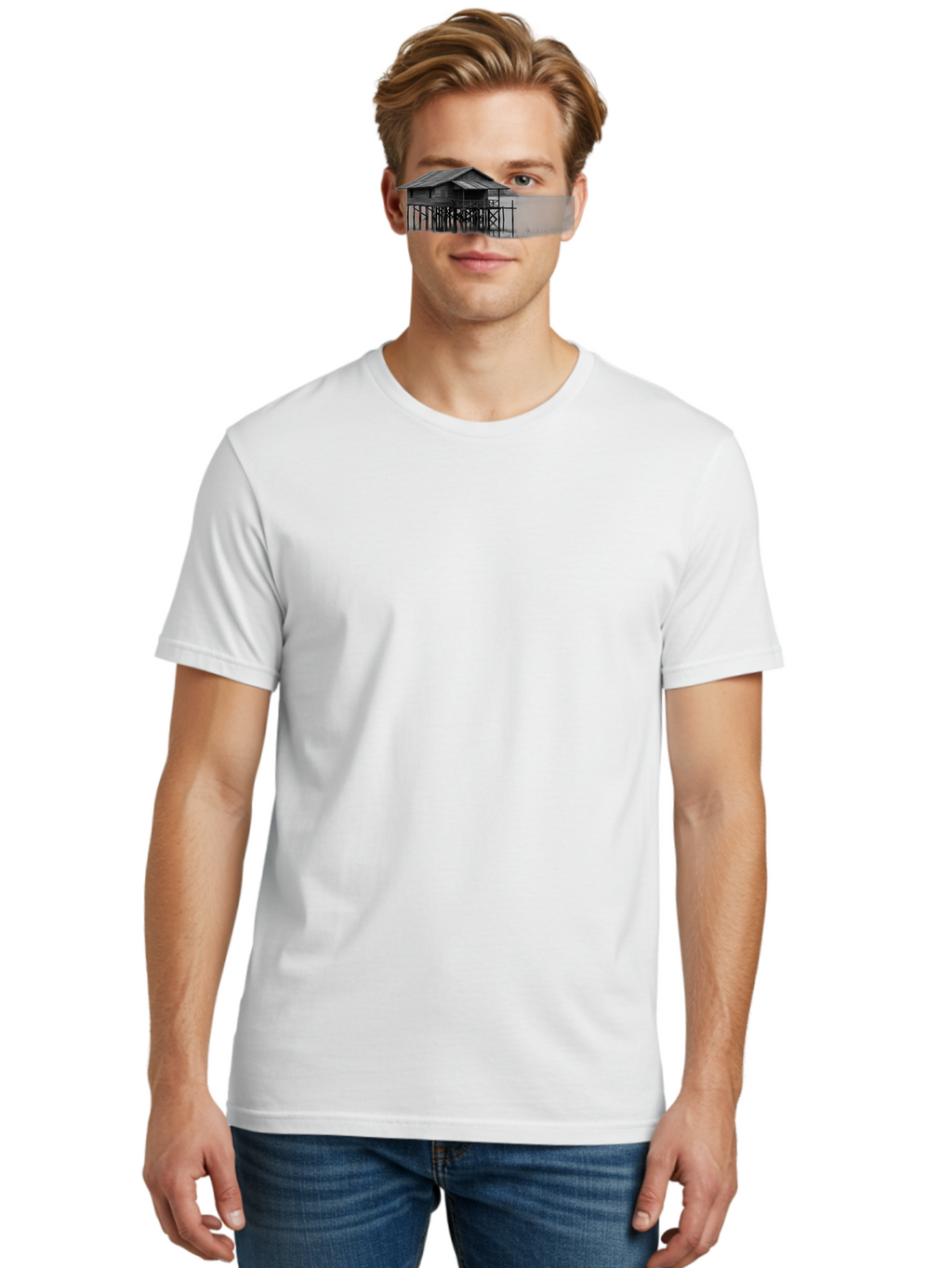 Stilt-House Men'S Graphic Tee, 100% Cotton, Comfortable Casual Summer Wear, Machine Washable, Vintage Camera, Old Camera, Antique Camera, Black Camera, Classic Photography, Photography Equipment, Nostalgic Device, Film Camera, Camera Art Bah191
