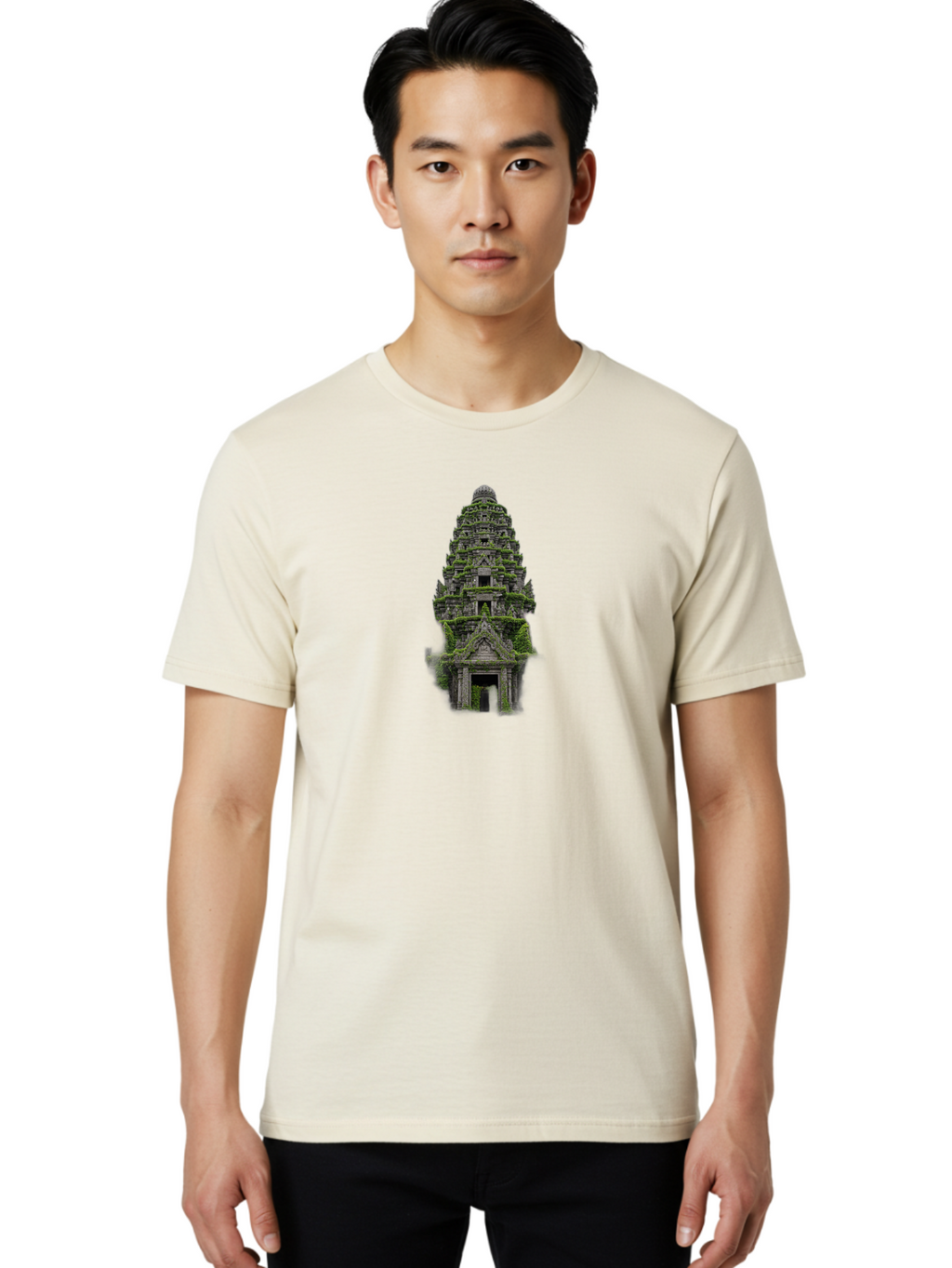 Stone-Temple Men'S Graphic Tee, 100% Cotton, Comfortable Casual Summer Wear, Machine Washable, Vintage Camera, Old Camera, Antique Camera, Black Camera, Classic Photography, Photography Equipment, Nostalgic Device, Film Camera, Camera Art Bah192