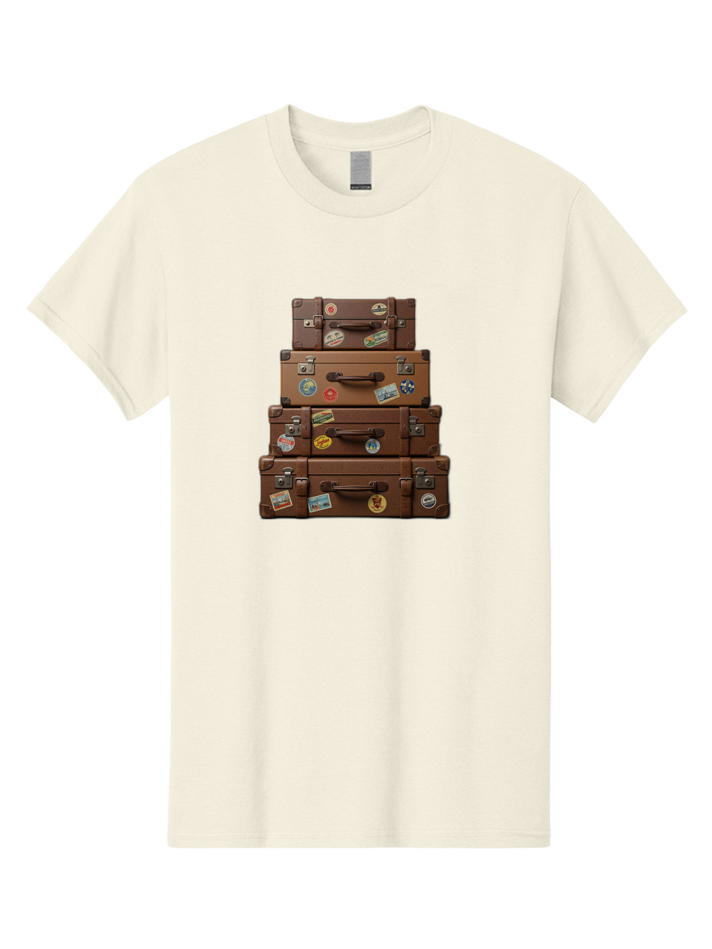 Suitcases Men'S Graphic Tee, 100% Cotton, Comfortable Casual Summer Wear, Machine Washable, Vintage Camera, Old Camera, Antique Camera, Black Camera, Classic Photography, Photography Equipment, Nostalgic Device, Film Camera, Camera Art Bah200
