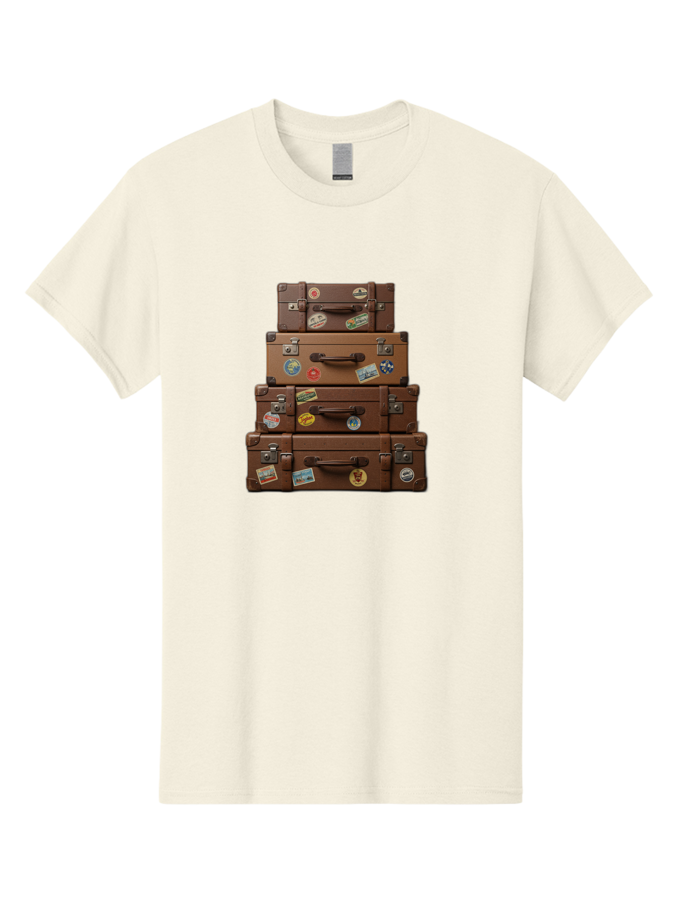 Suitcases Men'S Graphic Tee, 100% Cotton, Comfortable Casual Summer Wear, Machine Washable, Vintage Camera, Old Camera, Antique Camera, Black Camera, Classic Photography, Photography Equipment, Nostalgic Device, Film Camera, Camera Art Bah200