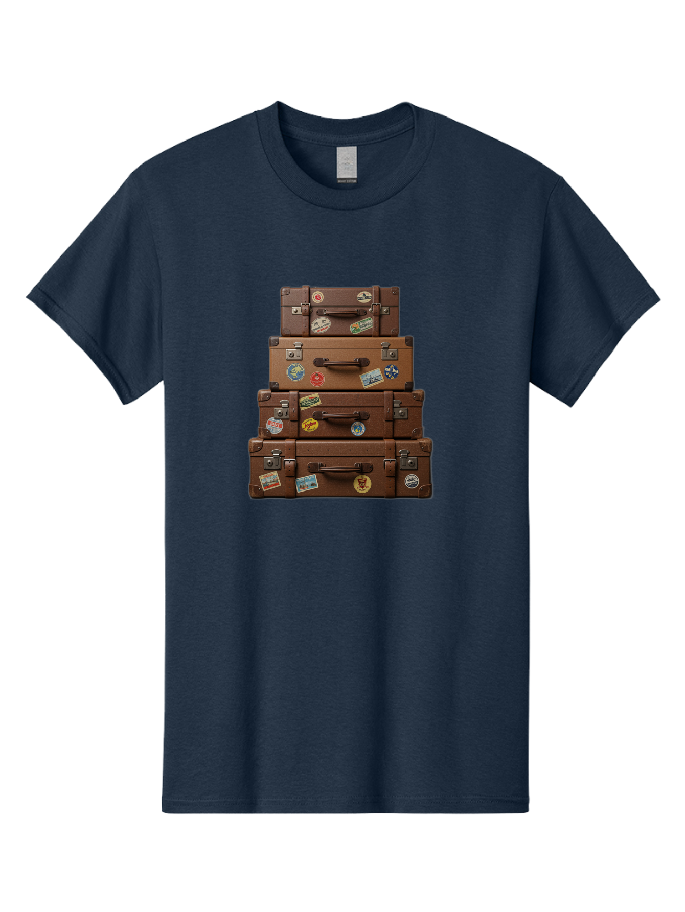 Suitcases Men'S Graphic Tee, 100% Cotton, Comfortable Casual Summer Wear, Machine Washable, Vintage Camera, Old Camera, Antique Camera, Black Camera, Classic Photography, Photography Equipment, Nostalgic Device, Film Camera, Camera Art Bah200