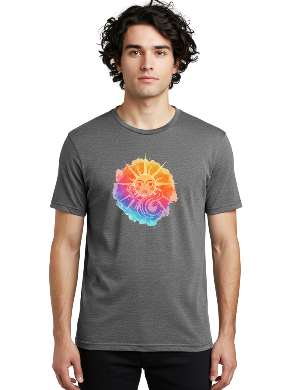 Sun-Symbol Men'S Graphic Tee, 100% Cotton, Comfortable Casual Summer Wear, Machine Washable, Vintage Camera, Old Camera, Antique Camera, Black Camera, Classic Photography, Photography Equipment, Nostalgic Device, Film Camera, Camera Art Bah202