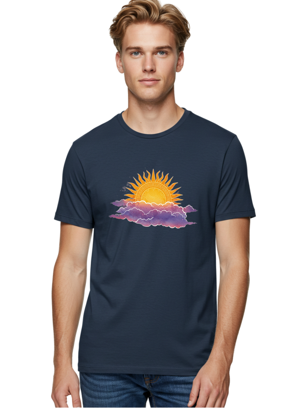 Sunrise-Design Men'S Graphic Tee, 100% Cotton, Comfortable Casual Summer Wear, Machine Washable, Vintage Camera, Old Camera, Antique Camera, Black Camera, Classic Photography, Photography Equipment, Nostalgic Device, Film Camera, Camera Art Bah205