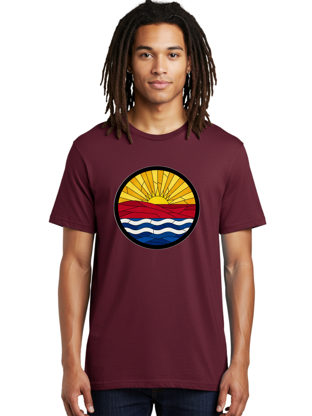 Sunset-Waves Men'S Graphic Tee, 100% Cotton, Comfortable Casual Summer Wear, Machine Washable, Vintage Camera, Old Camera, Antique Camera, Black Camera, Classic Photography, Photography Equipment, Nostalgic Device, Film Camera, Camera Art Bah210