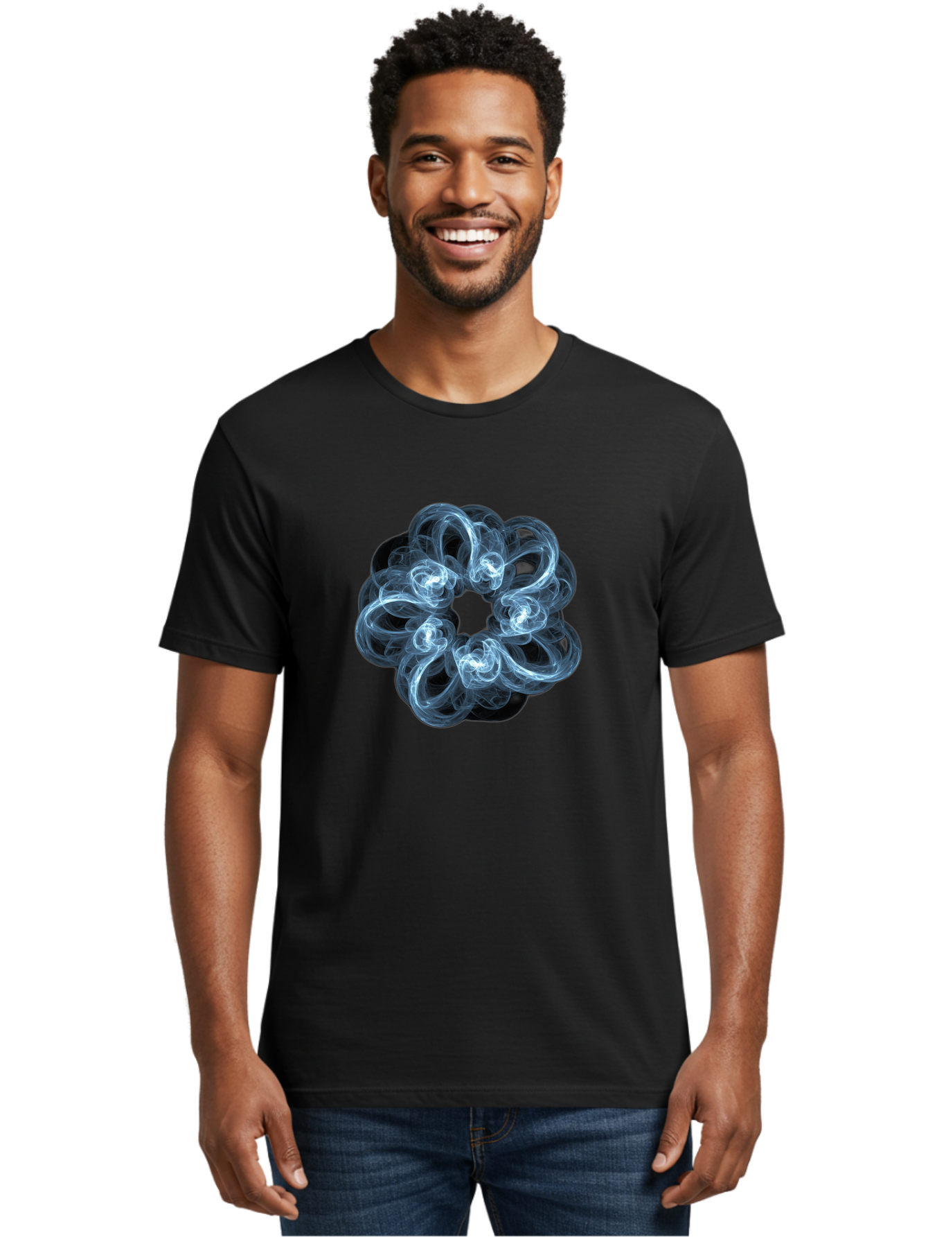 Swirling-Vortex-Design Men'S Graphic Tee, 100% Cotton, Comfortable Casual Summer Wear, Machine Washable, Vintage Camera, Old Camera, Antique Camera, Black Camera, Classic Photography, Photography Equipment, Nostalgic Device, Film Camera, Bah216