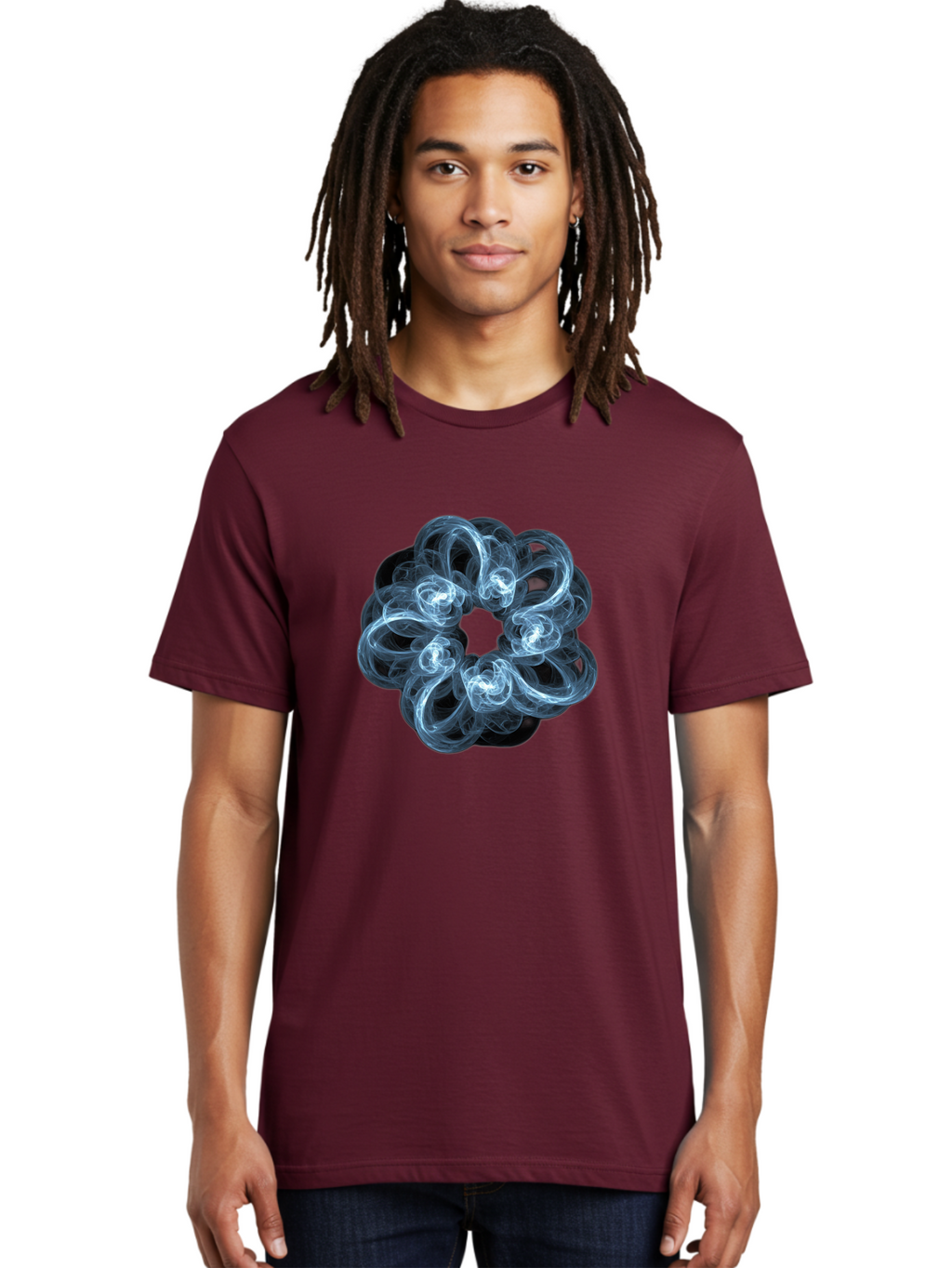 Swirling-Vortex-Design Men'S Graphic Tee, 100% Cotton, Comfortable Casual Summer Wear, Machine Washable, Vintage Camera, Old Camera, Antique Camera, Black Camera, Classic Photography, Photography Equipment, Nostalgic Device, Film Camera, Bah216