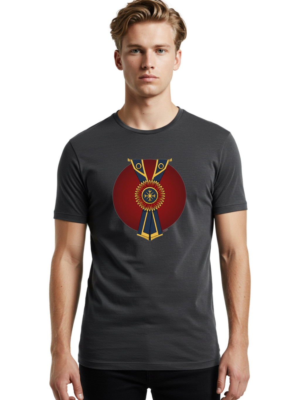 Symbolic-Emblem Men'S Graphic Tee, 100% Cotton, Comfortable Casual Summer Wear, Machine Washable, Vintage Camera, Old Camera, Antique Camera, Black Camera, Classic Photography, Photography Equipment, Nostalgic Device, Film Camera, Camera Art Bah220