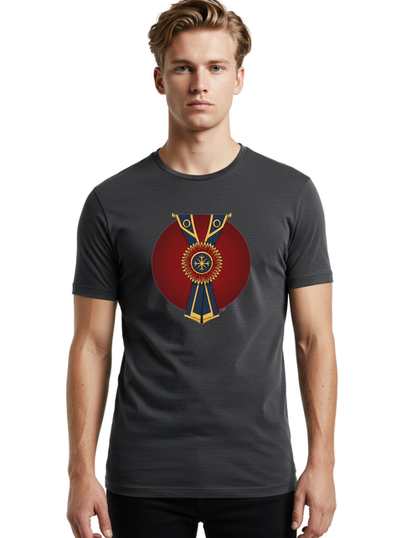 Symbolic-Emblem Men'S Graphic Tee, 100% Cotton, Comfortable Casual Summer Wear, Machine Washable, Vintage Camera, Old Camera, Antique Camera, Black Camera, Classic Photography, Photography Equipment, Nostalgic Device, Film Camera, Camera Art Bah220