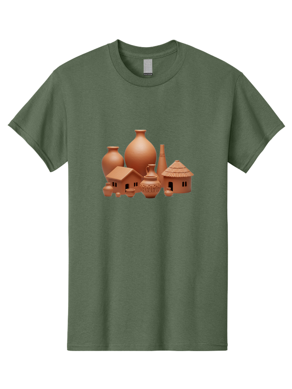 Terracotta-Pottery Men'S Graphic Tee, 100% Cotton, Comfortable Casual Summer Wear, Machine Washable, Vintage Camera, Old Camera, Antique Camera, Black Camera, Classic Photography, Photography Equipment, Nostalgic Device, Film Camera, Bah238