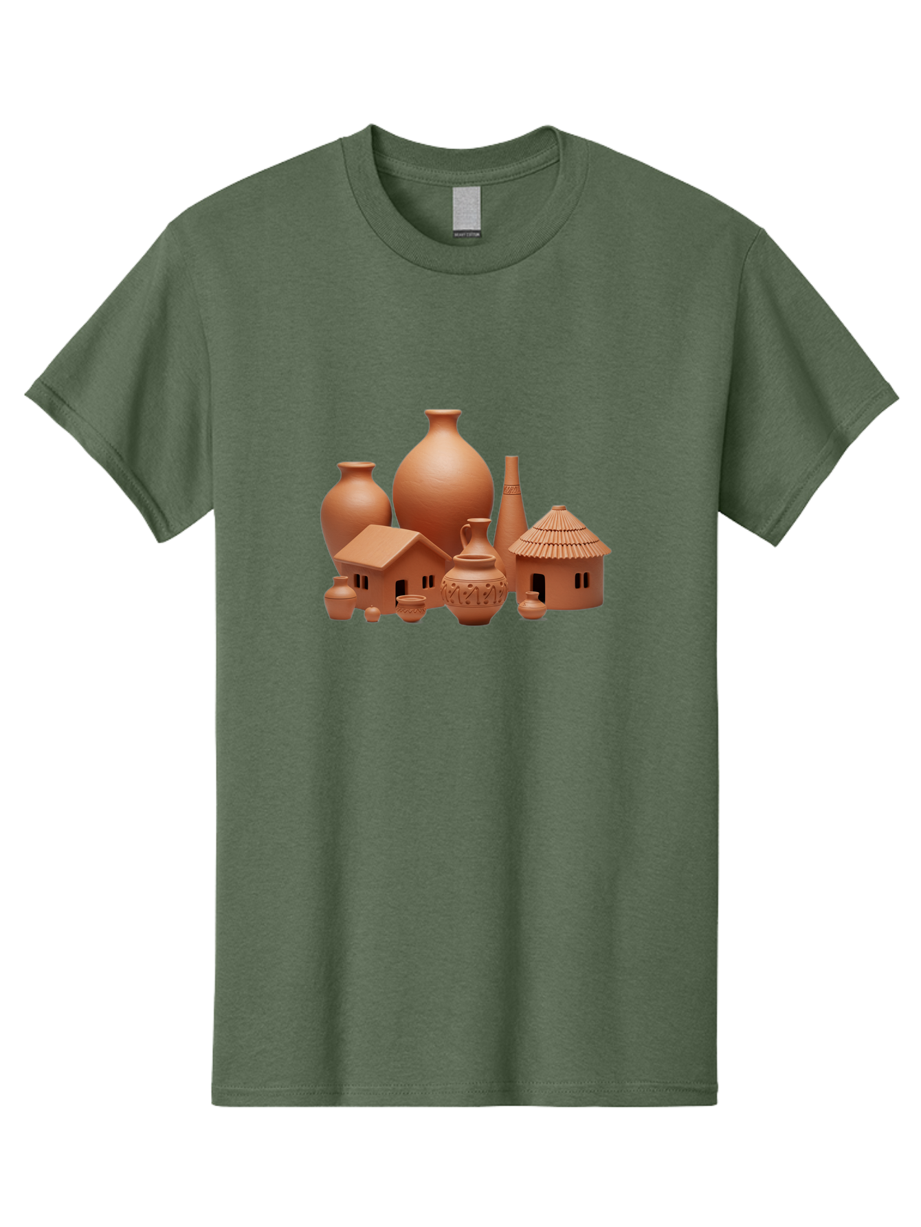 Terracotta-Pottery Men'S Graphic Tee, 100% Cotton, Comfortable Casual Summer Wear, Machine Washable, Vintage Camera, Old Camera, Antique Camera, Black Camera, Classic Photography, Photography Equipment, Nostalgic Device, Film Camera, Bah238