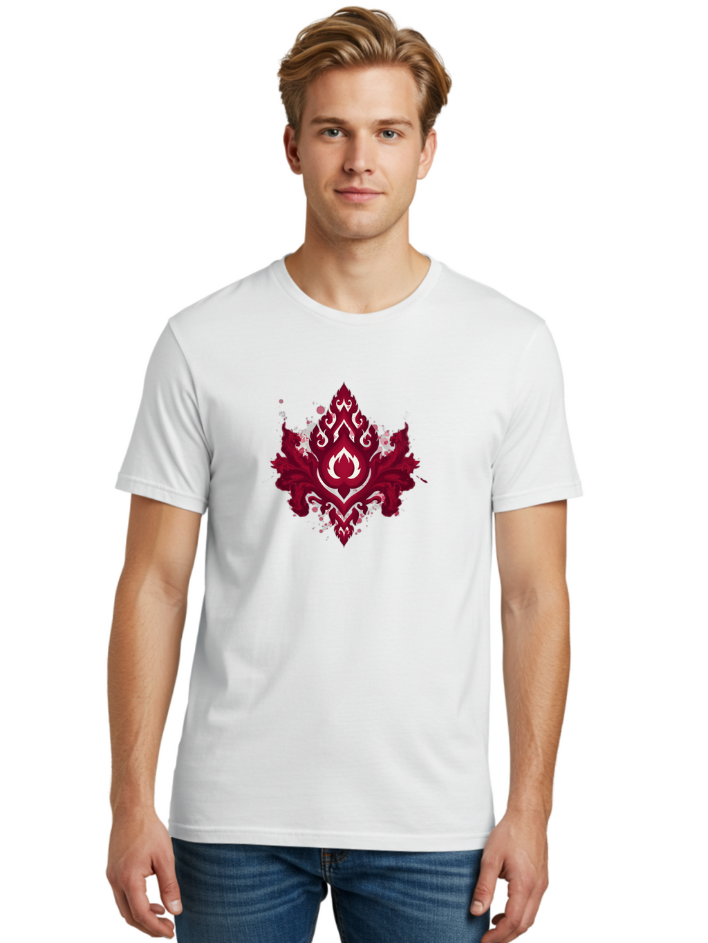 Thai-Style-Emblem Men'S Graphic Tee, 100% Cotton, Comfortable Casual Summer Wear, Machine Washable, Vintage Camera, Old Camera, Antique Camera, Black Camera, Classic Photography, Photography Equipment, Nostalgic Device, Film Camera, Camera Art Bah242