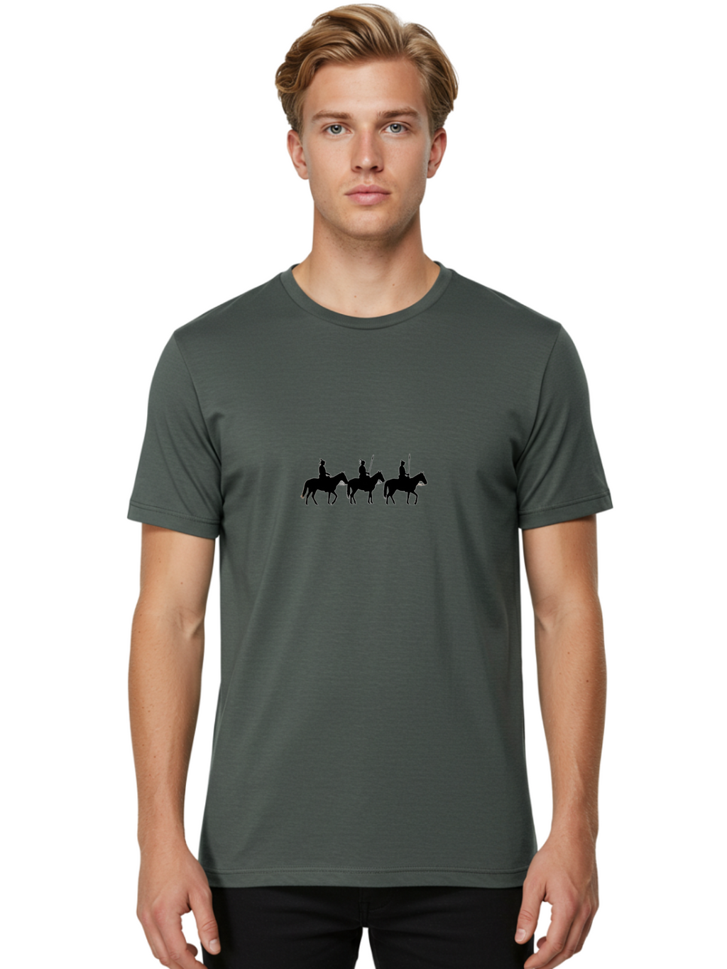 Three-Horsemen Men'S Graphic Tee, 100% Cotton, Comfortable Casual Summer Wear, Machine Washable, Vintage Camera, Old Camera, Antique Camera, Black Camera, Classic Photography, Photography Equipment, Nostalgic Device, Film Camera, Camera Art Bah251