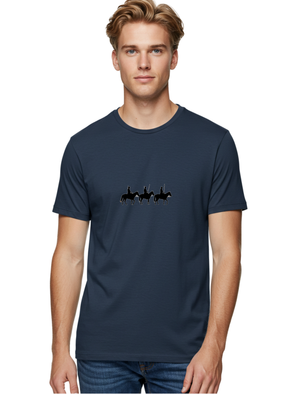 Three-Horsemen Men'S Graphic Tee, 100% Cotton, Comfortable Casual Summer Wear, Machine Washable, Vintage Camera, Old Camera, Antique Camera, Black Camera, Classic Photography, Photography Equipment, Nostalgic Device, Film Camera, Camera Art Bah251