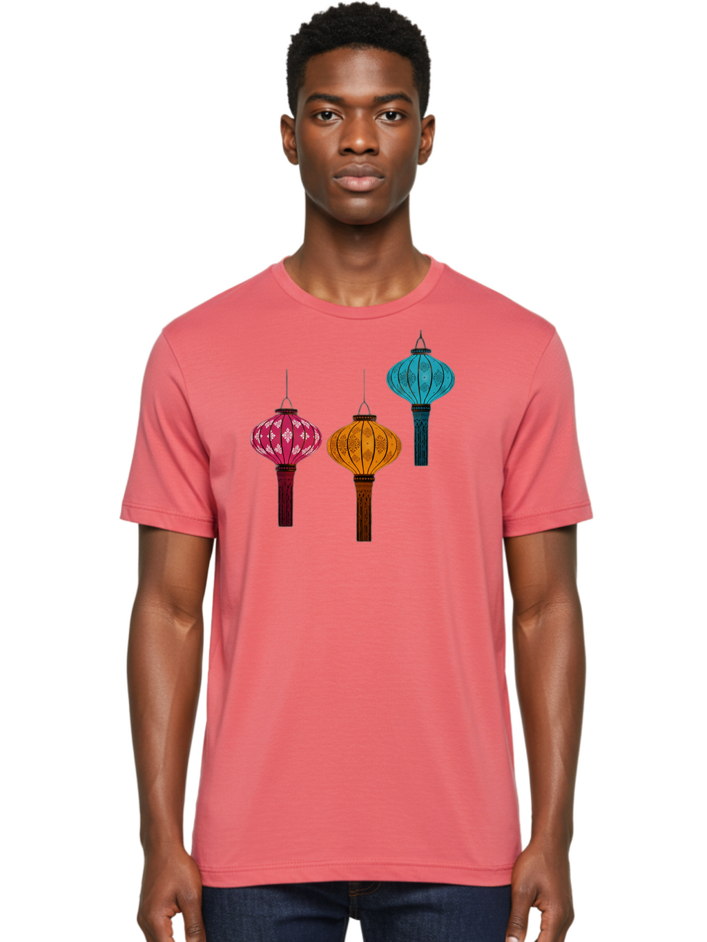 Three-Lanterns Men'S Graphic Tee, 100% Cotton, Comfortable Casual Summer Wear, Machine Washable, Vintage Camera, Old Camera, Antique Camera, Black Camera, Classic Photography, Photography Equipment, Nostalgic Device, Film Camera, Camera Art Bah252