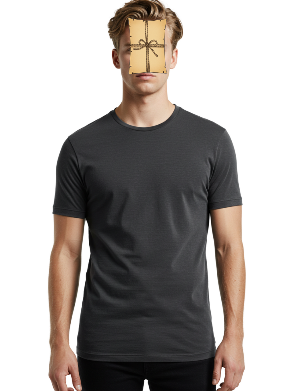 Tied-Paper Men'S Graphic Tee, 100% Cotton, Comfortable Casual Summer Wear, Machine Washable, Vintage Camera, Old Camera, Antique Camera, Black Camera, Classic Photography, Photography Equipment, Nostalgic Device, Film Camera, Camera Art Bah262