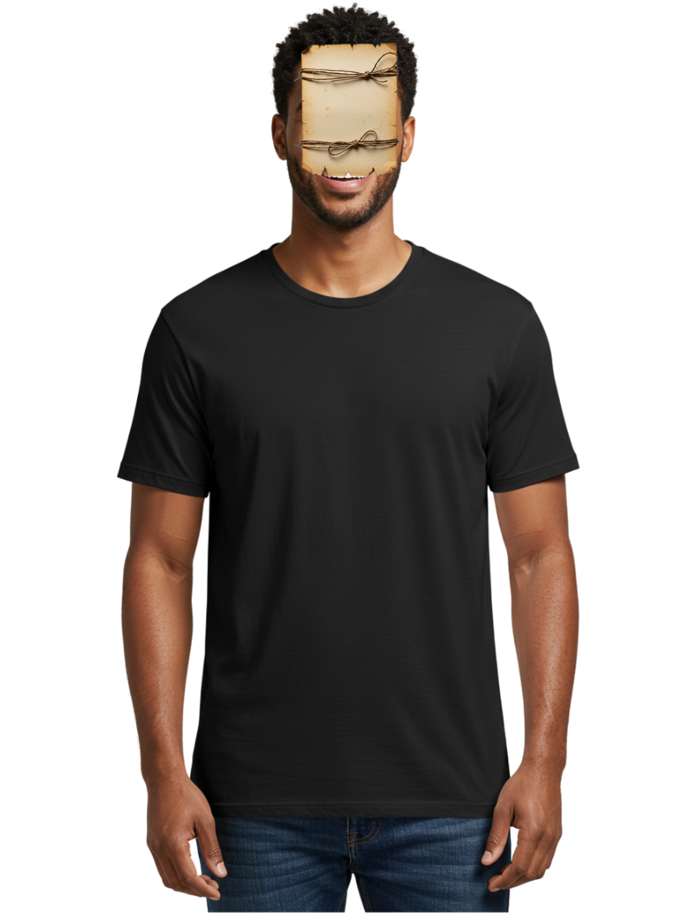 Tied-Parchment Men'S Graphic Tee, 100% Cotton, Comfortable Casual Summer Wear, Machine Washable, Vintage Camera, Old Camera, Antique Camera, Black Camera, Classic Photography, Photography Equipment, Nostalgic Device, Film Camera, Camera Art Bah263