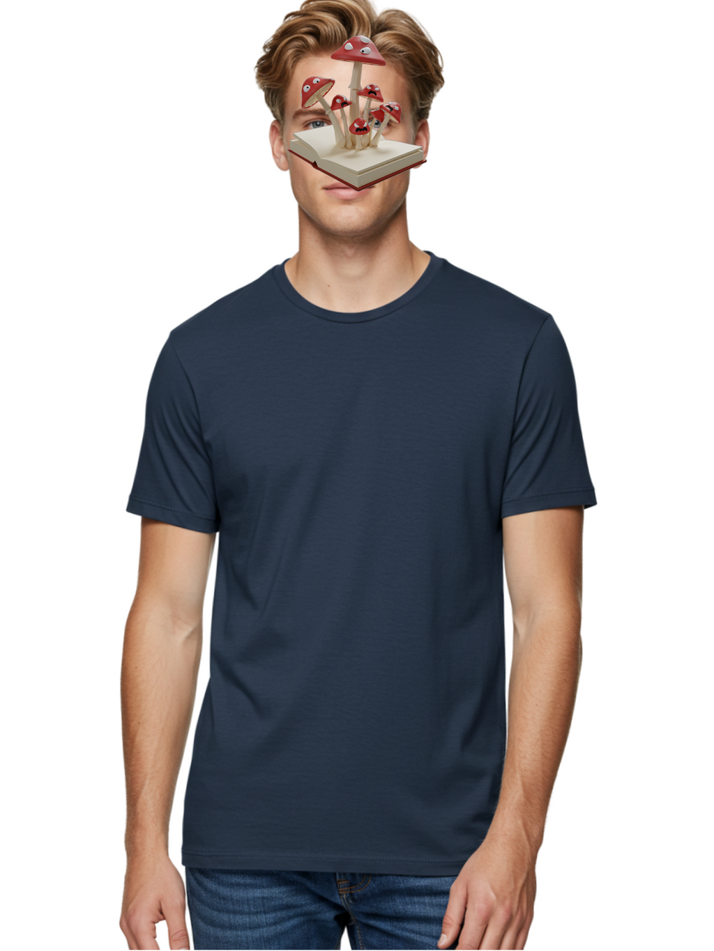 Toadstool Men'S Graphic Tee, 100% Cotton, Comfortable Casual Summer Wear, Machine Washable, Vintage Camera, Old Camera, Antique Camera, Black Camera, Classic Photography, Photography Equipment, Nostalgic Device, Film Camera, Camera Art Bah268