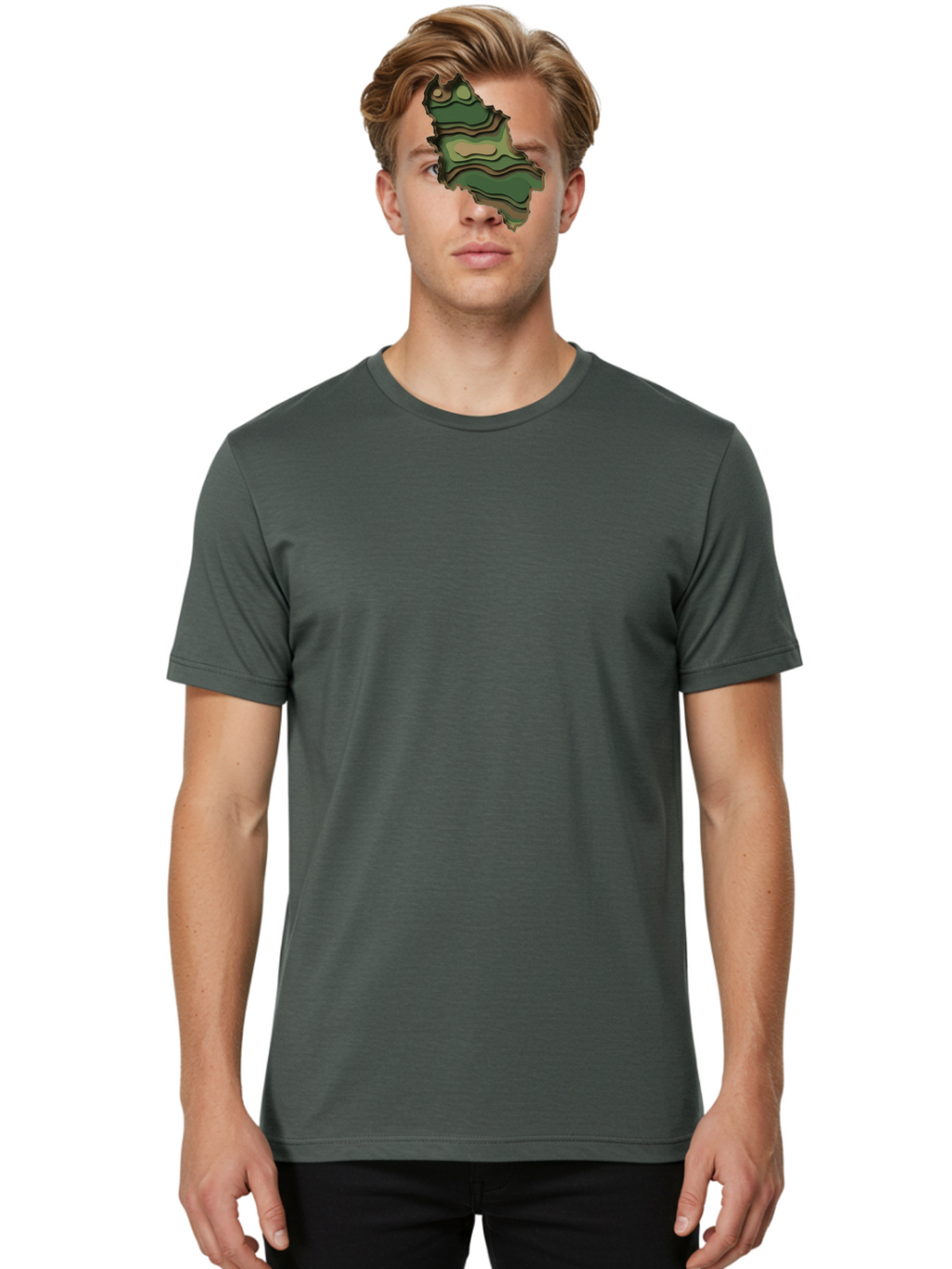 Topographic-Map Men'S Graphic Tee, 100% Cotton, Comfortable Casual Summer Wear, Machine Washable, Vintage Camera, Old Camera, Antique Camera, Black Camera, Classic Photography, Photography Equipment, Nostalgic Device, Film Camera, Camera Art Bah269