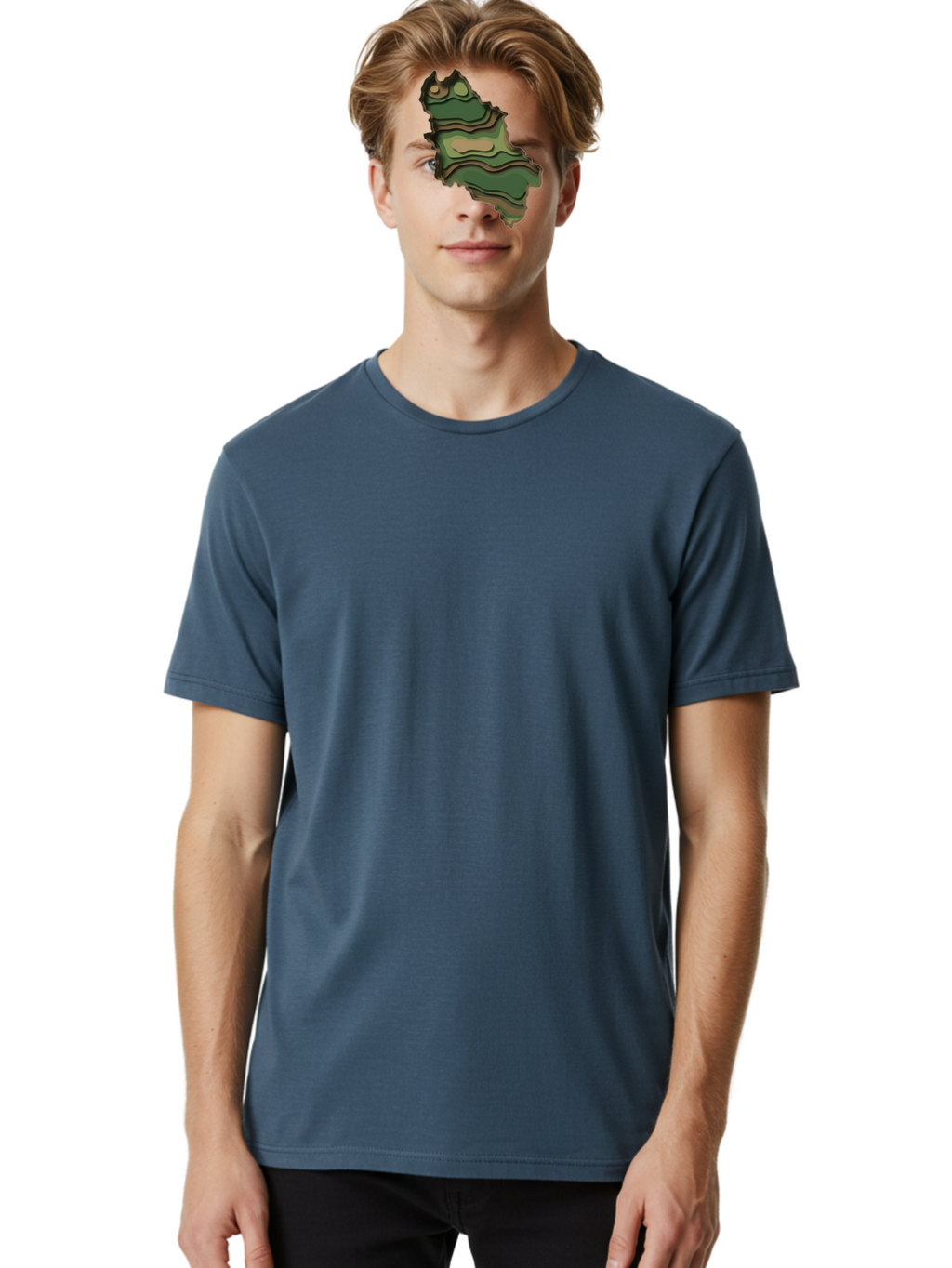 Topographic-Map Men'S Graphic Tee, 100% Cotton, Comfortable Casual Summer Wear, Machine Washable, Vintage Camera, Old Camera, Antique Camera, Black Camera, Classic Photography, Photography Equipment, Nostalgic Device, Film Camera, Camera Art Bah269