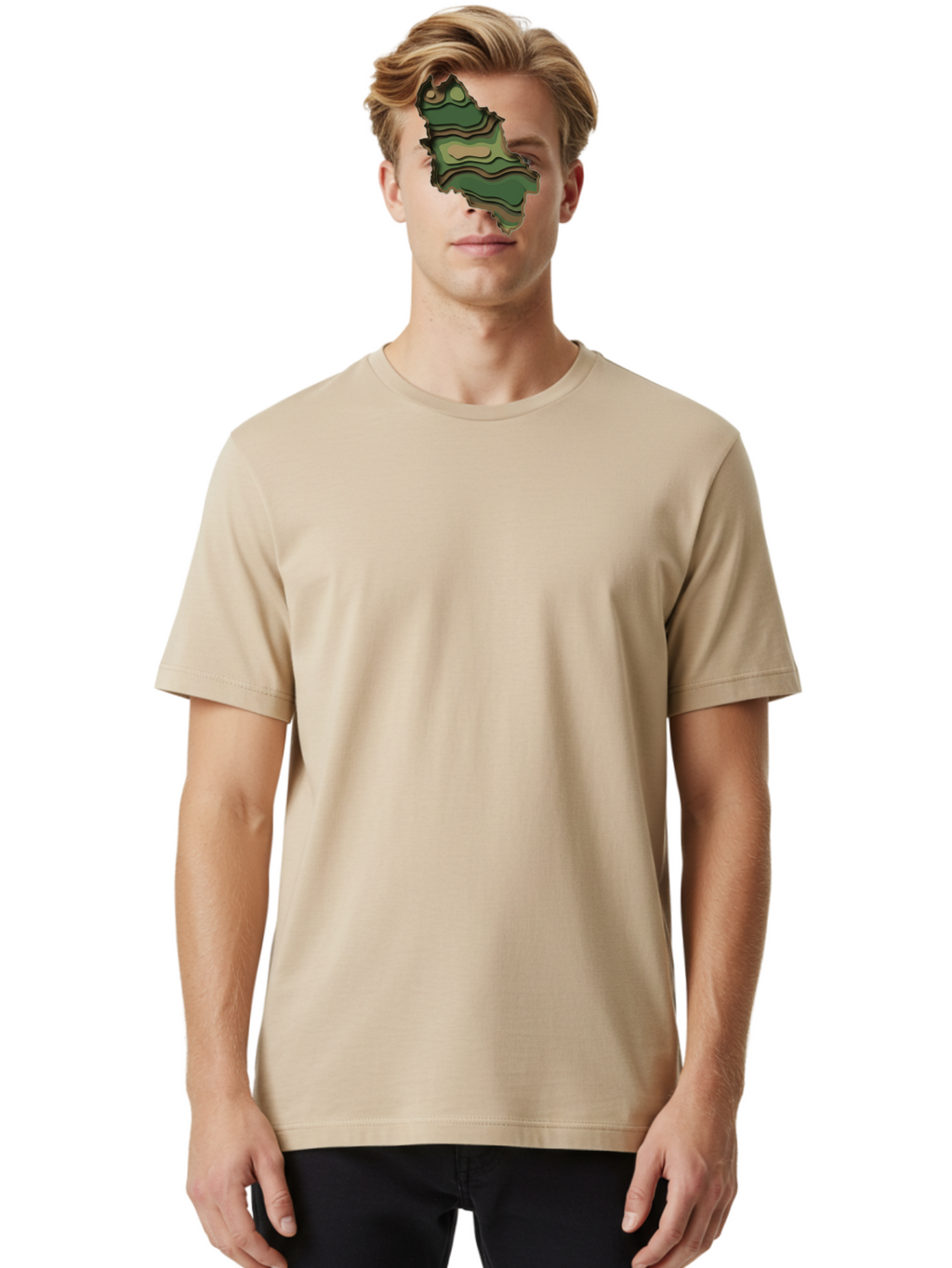 Topographic-Map Men'S Graphic Tee, 100% Cotton, Comfortable Casual Summer Wear, Machine Washable, Vintage Camera, Old Camera, Antique Camera, Black Camera, Classic Photography, Photography Equipment, Nostalgic Device, Film Camera, Camera Art Bah269