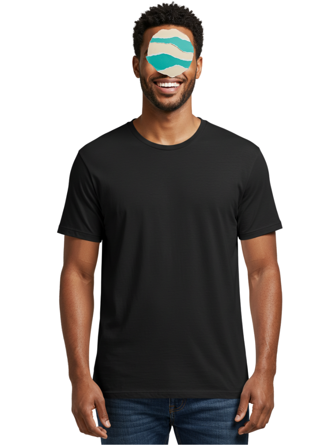 Torn-Paper-Circle Men'S Graphic Tee, 100% Cotton, Comfortable Casual Summer Wear, Machine Washable, Vintage Camera, Old Camera, Antique Camera, Black Camera, Classic Photography, Photography Equipment, Nostalgic Device, Film Camera, Camera Art Bah270