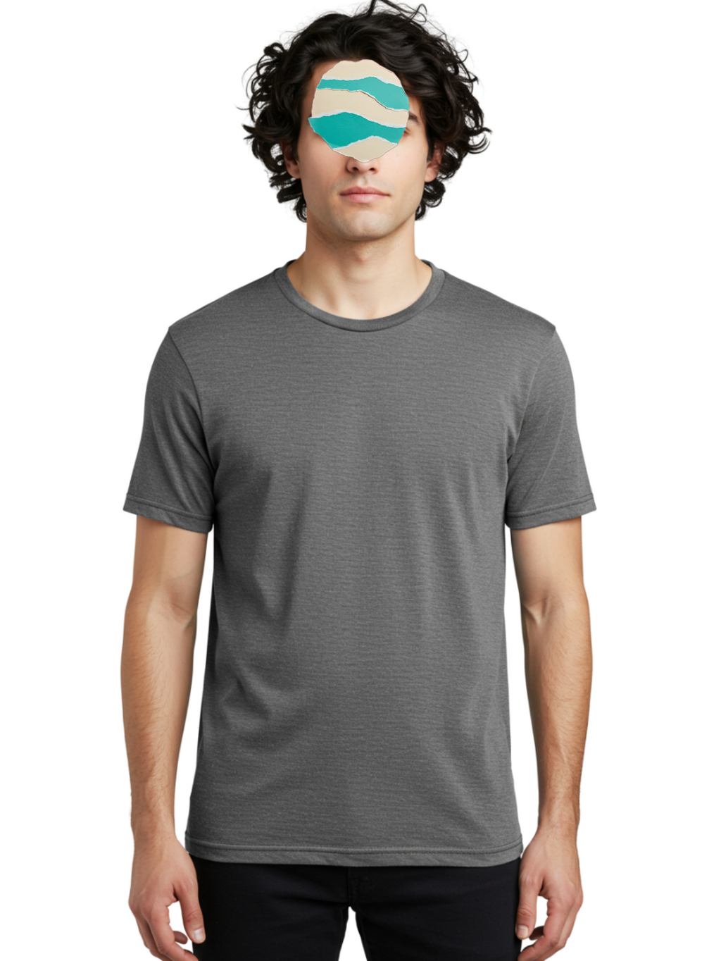 Torn-Paper-Circle Men'S Graphic Tee, 100% Cotton, Comfortable Casual Summer Wear, Machine Washable, Vintage Camera, Old Camera, Antique Camera, Black Camera, Classic Photography, Photography Equipment, Nostalgic Device, Film Camera, Camera Art Bah270