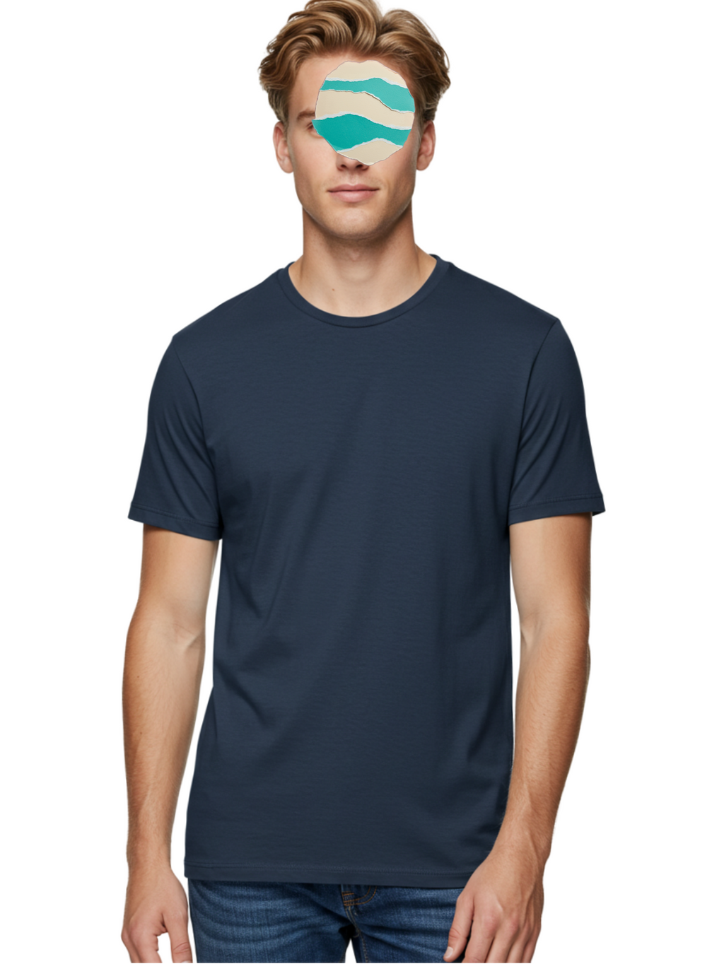 Torn-Paper-Circle Men'S Graphic Tee, 100% Cotton, Comfortable Casual Summer Wear, Machine Washable, Vintage Camera, Old Camera, Antique Camera, Black Camera, Classic Photography, Photography Equipment, Nostalgic Device, Film Camera, Camera Art Bah270